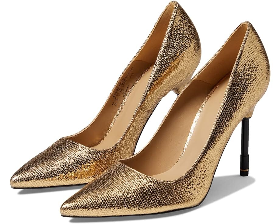 

Туфли AllSaints Nova Metallic Court, цвет Metallic Gold