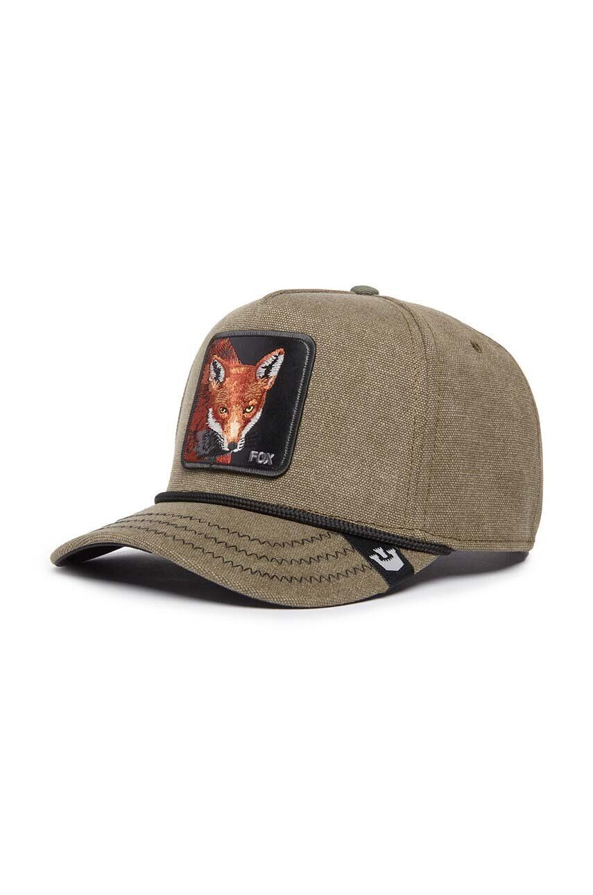 

Бейсбольная кепка Goorin Bros Foxy Duck, зеленый