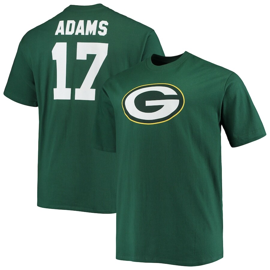 

Футболка с именем и номером Fanatics Branded Green Bay Packers, зеленый