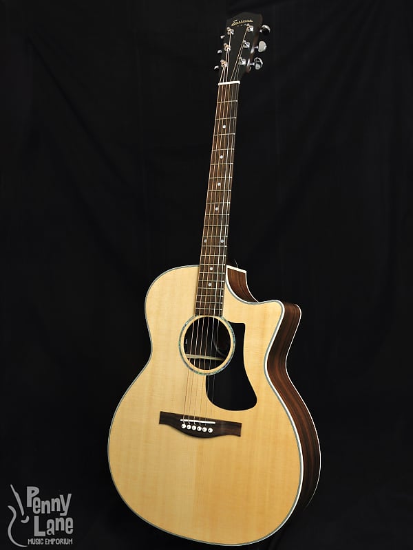 Акустическая гитара Eastman PCH2-GACE Solid Top Acoustic Electric Grand Auditorium Guitar with Gig Bag цена и фото