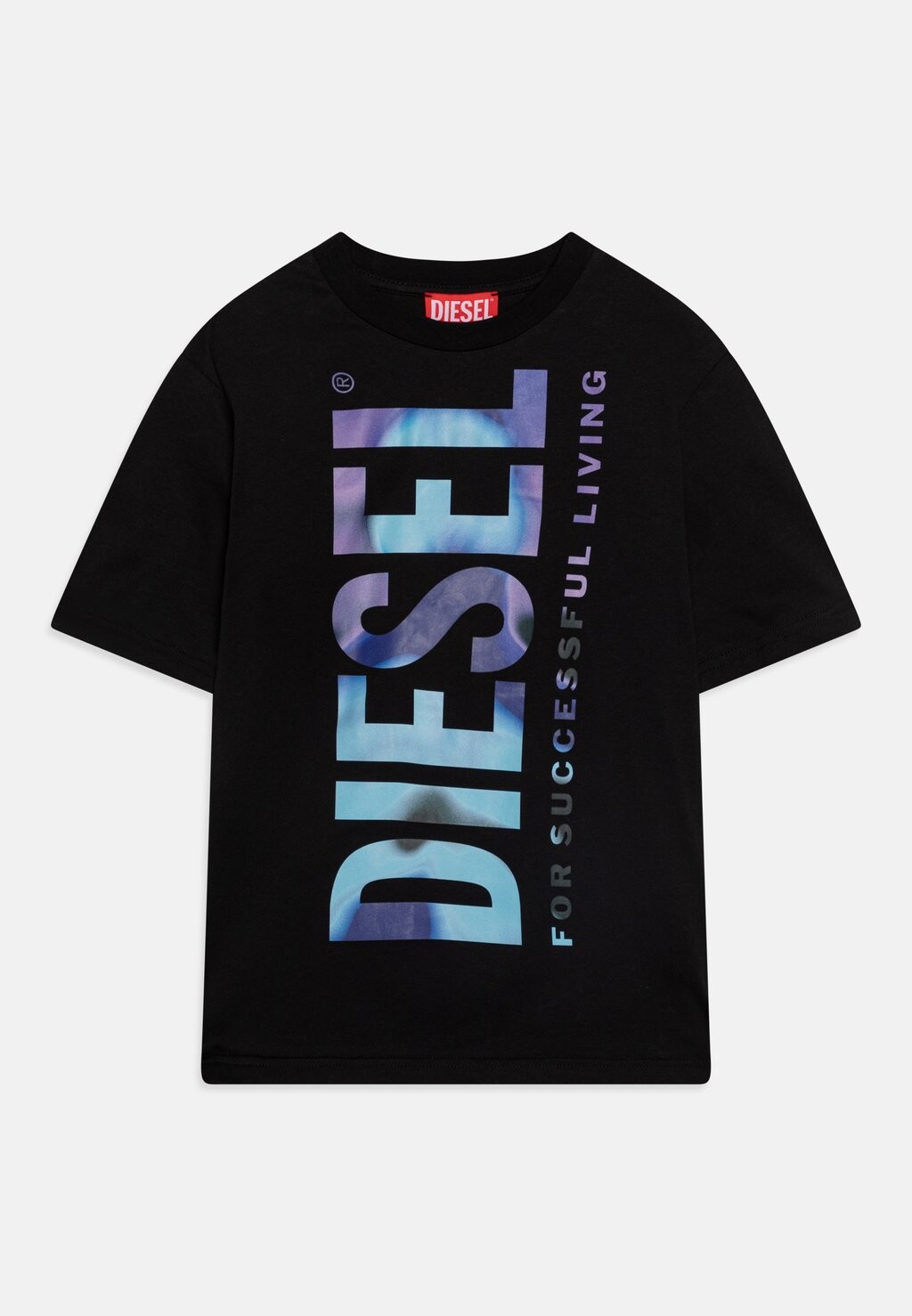 

Футболка с принтом Trig Over Unisex Diesel, черный