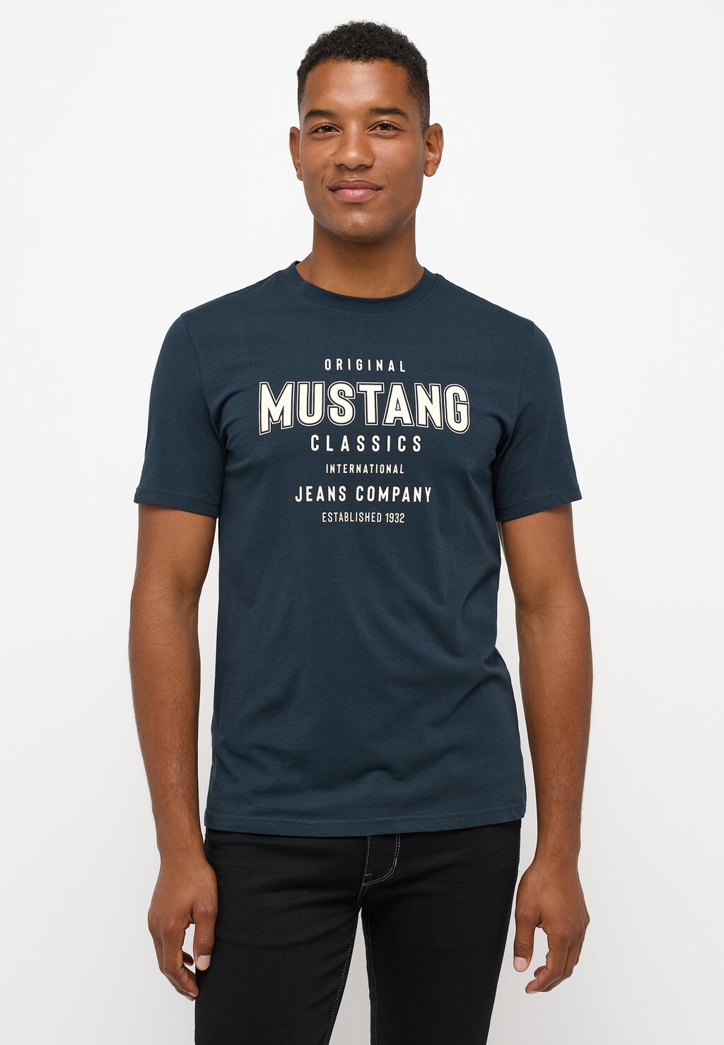

Футболка с принтом PRINT Mustang, цвет blau