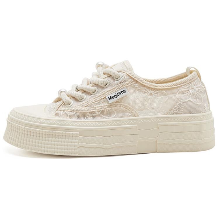 

Кроссовки AGSDON Skateboarding Shoes Women's Low-top, цвет Off White