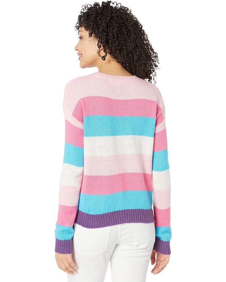 Свитер Lilly Pulitzer Amala Sweater, цвет Coral Sands Lagoon Stripe