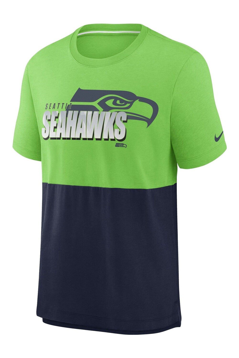 

Джерси Fanatics Seattle Seahawks в стиле колор-блок с логотипом Nike Nike, зеленый