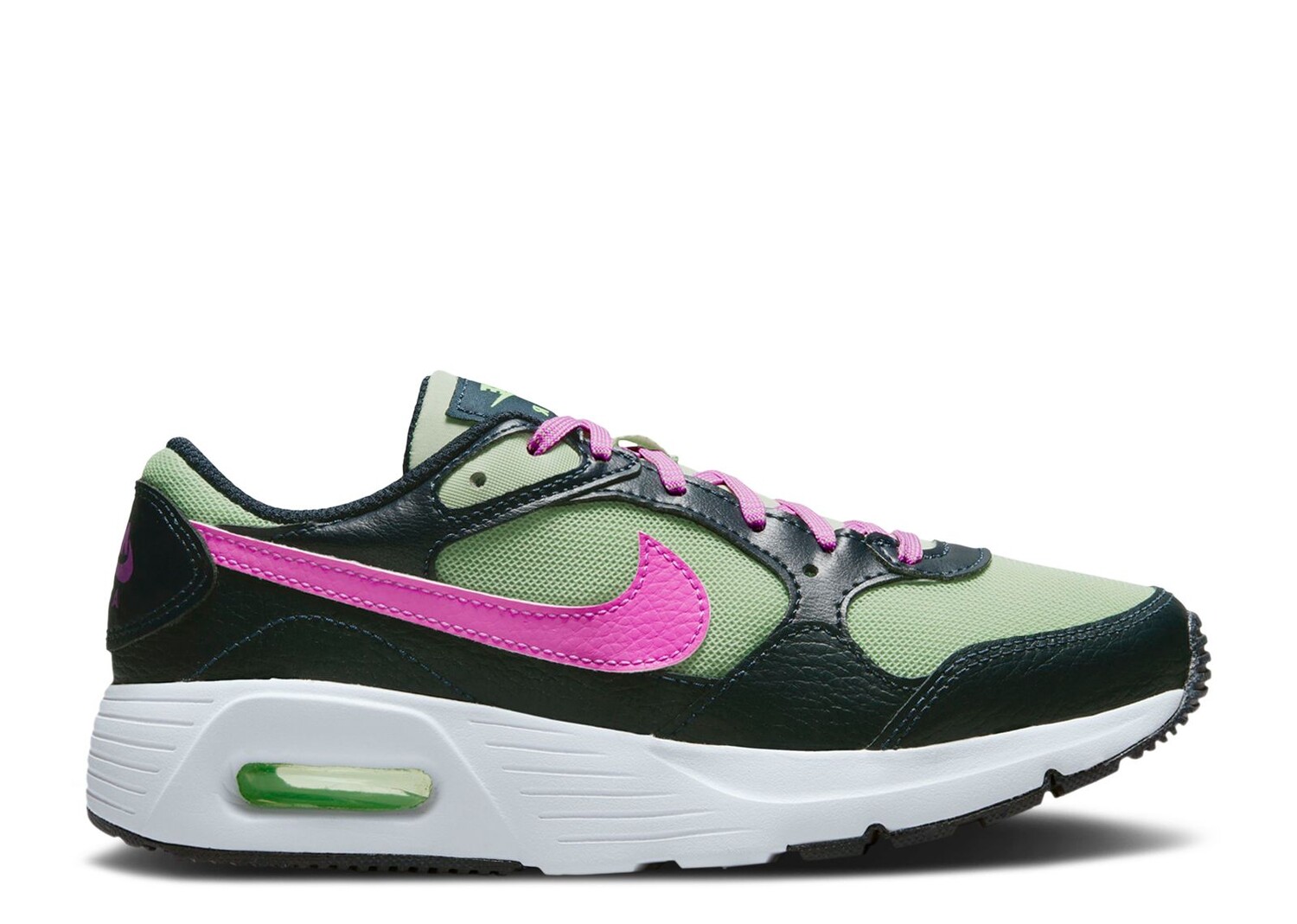 

Кроссовки Nike Air Max Sc Gs 'Honeydew Fuchsia Dream', зеленый