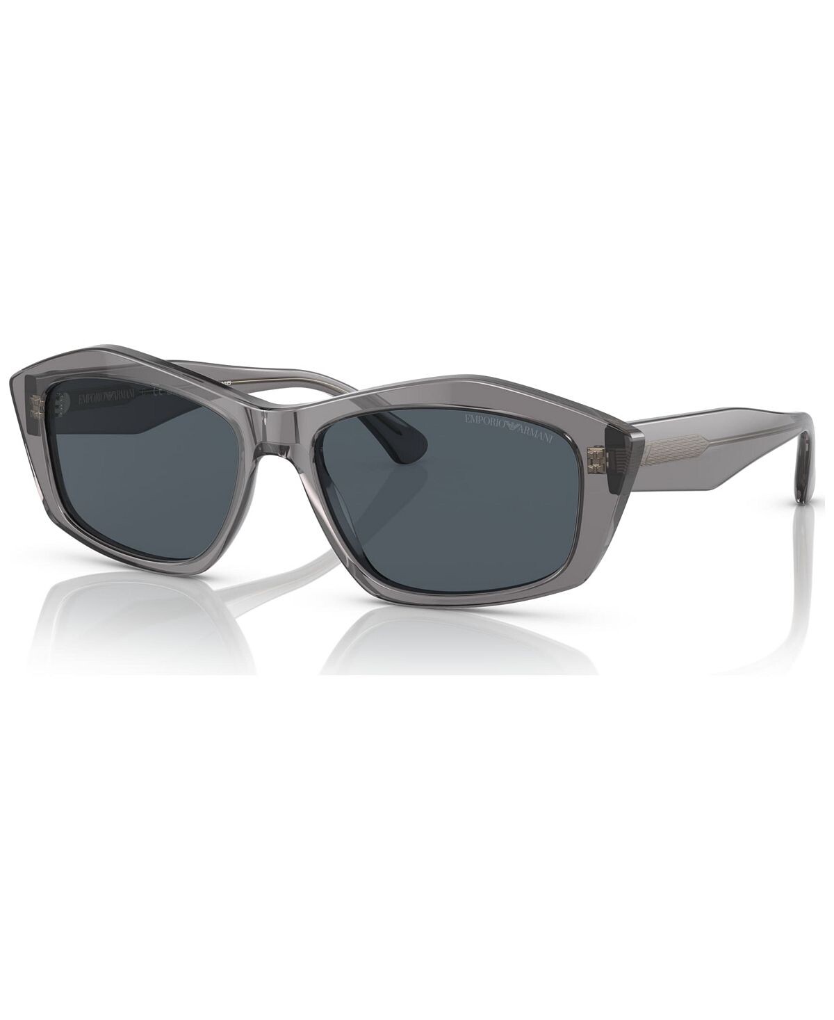 

Женские солнцезащитные очки с низкой перемычкой, EA4187F Emporio Armani, серый