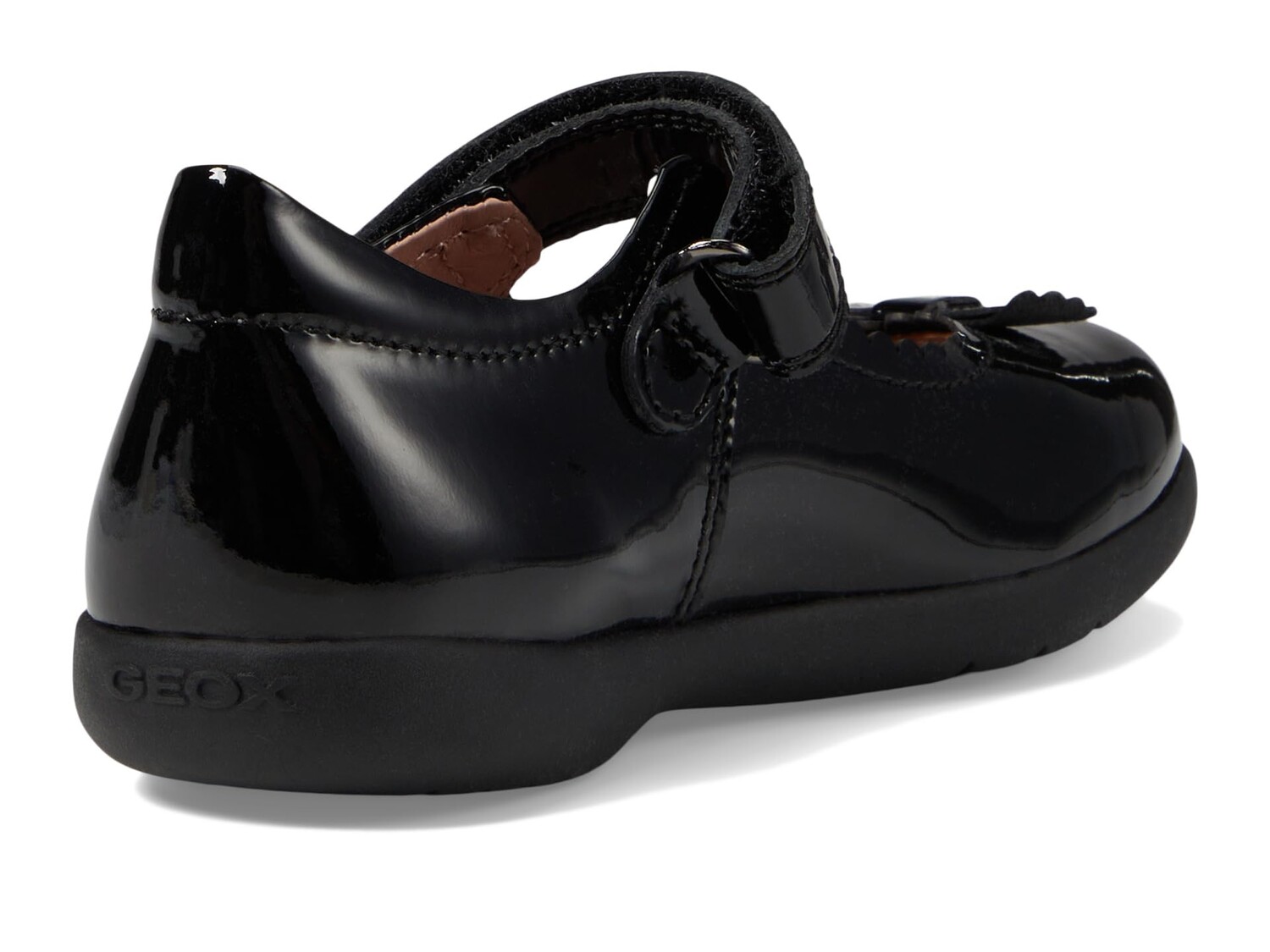 

Обувь на низком каблуке Geox Kids Naimara 6 (Toddler/Little Kid/Big Kid), черный