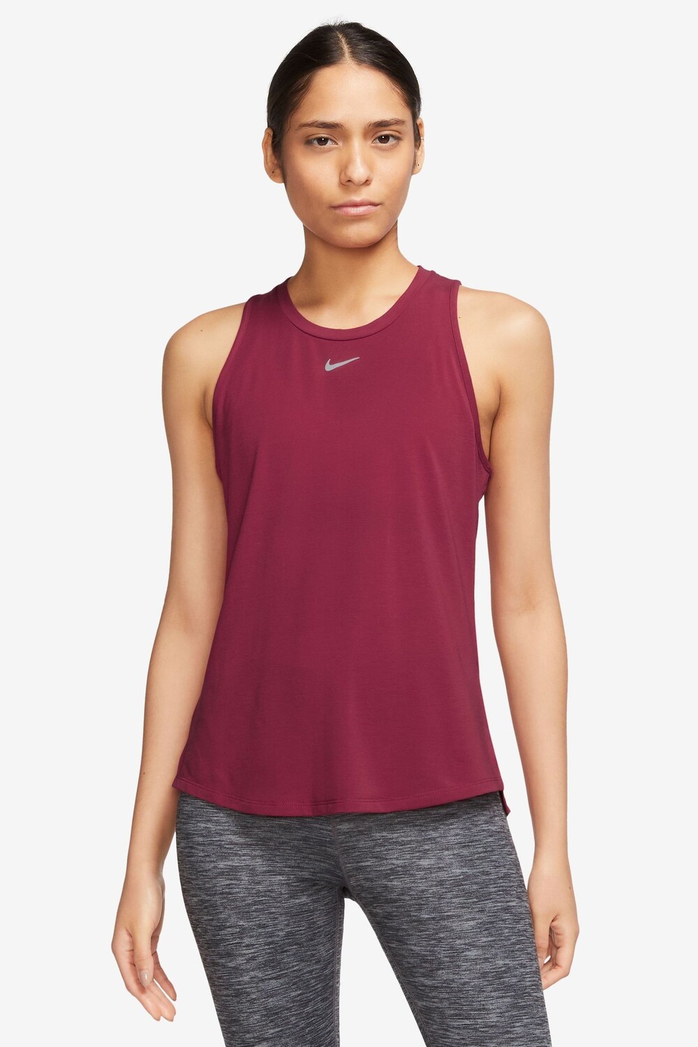 

Рубашка без рукавов Dri-FIT One Luxe стандартного кроя Nike, красный