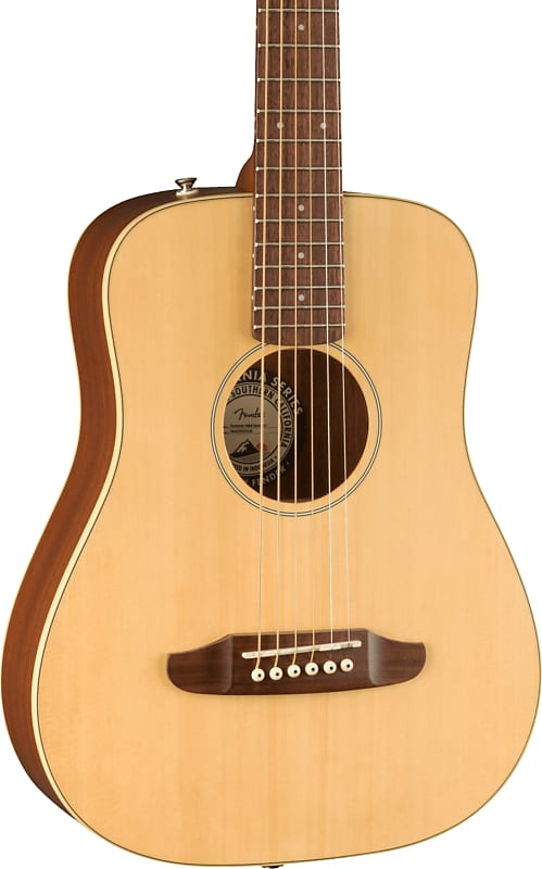 Акустическая гитара Fender Redondo Mini Acoustic Guitar, Natural w/ Gig Bag