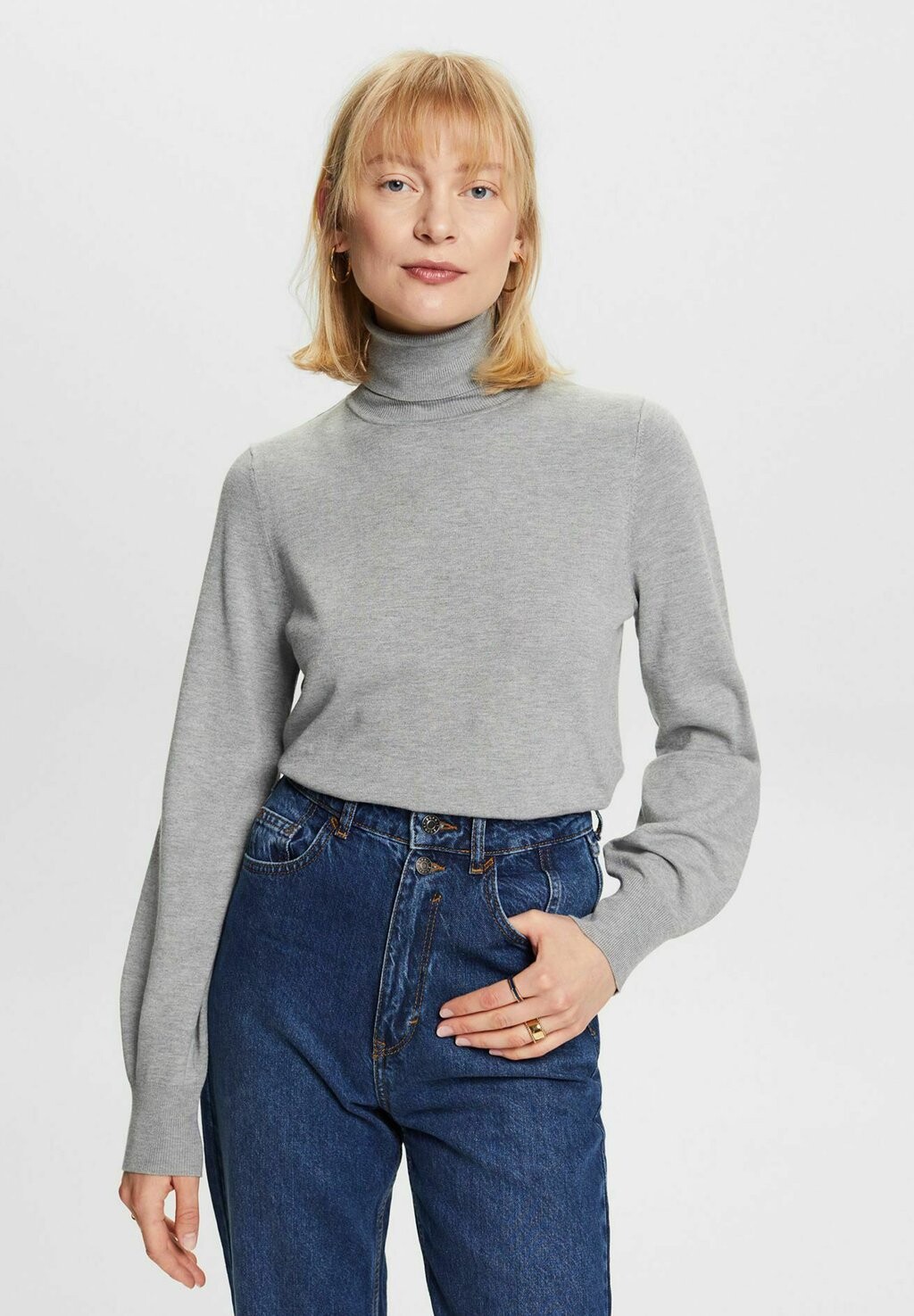 

Свитшот Esprit РОЛЛИ, цвет medium grey