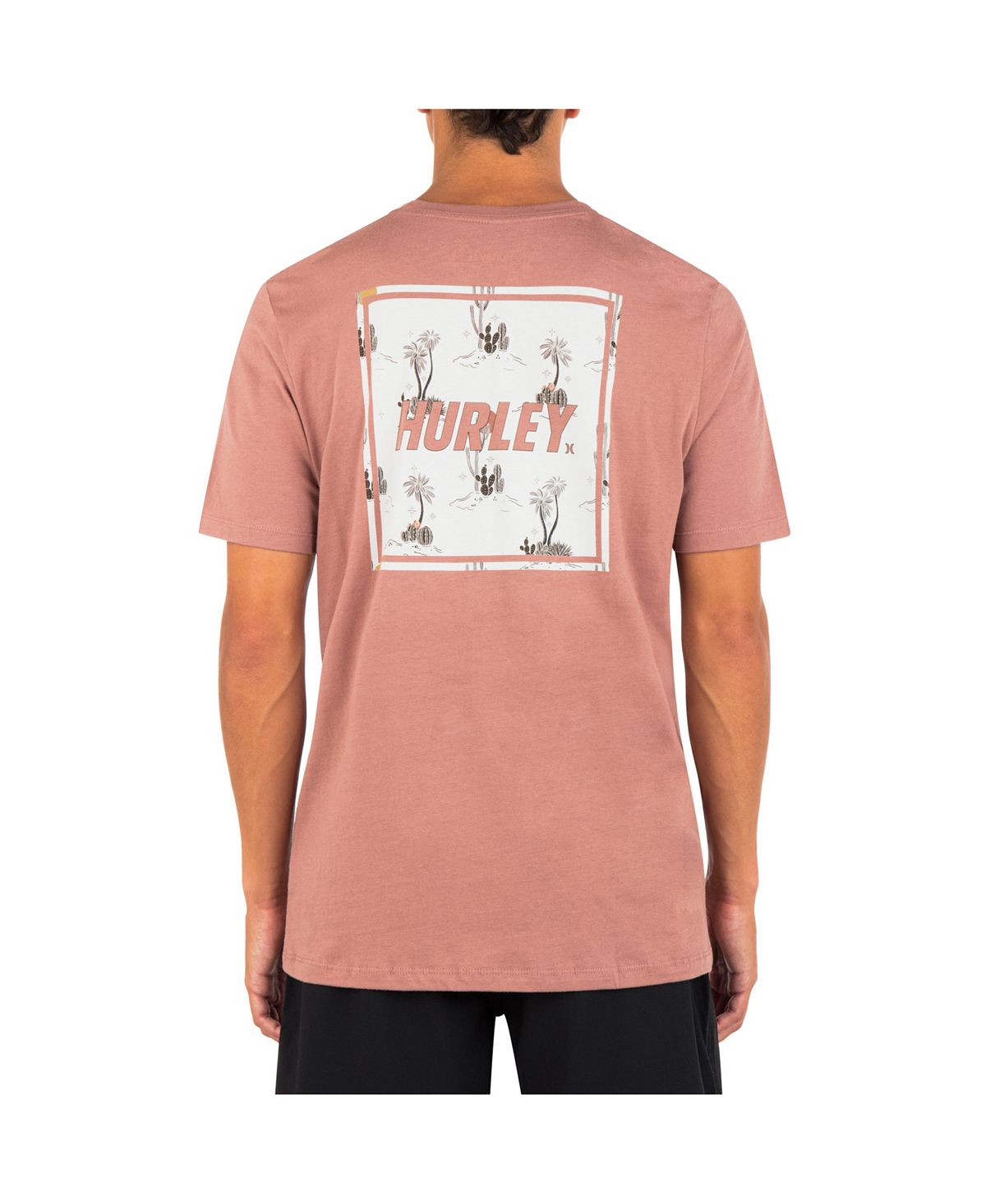 Мужская повседневная футболка с коротким рукавом Four Corners Hurley мужская повседневная футболка с коротким рукавом для укулеле hurley тан бежевый