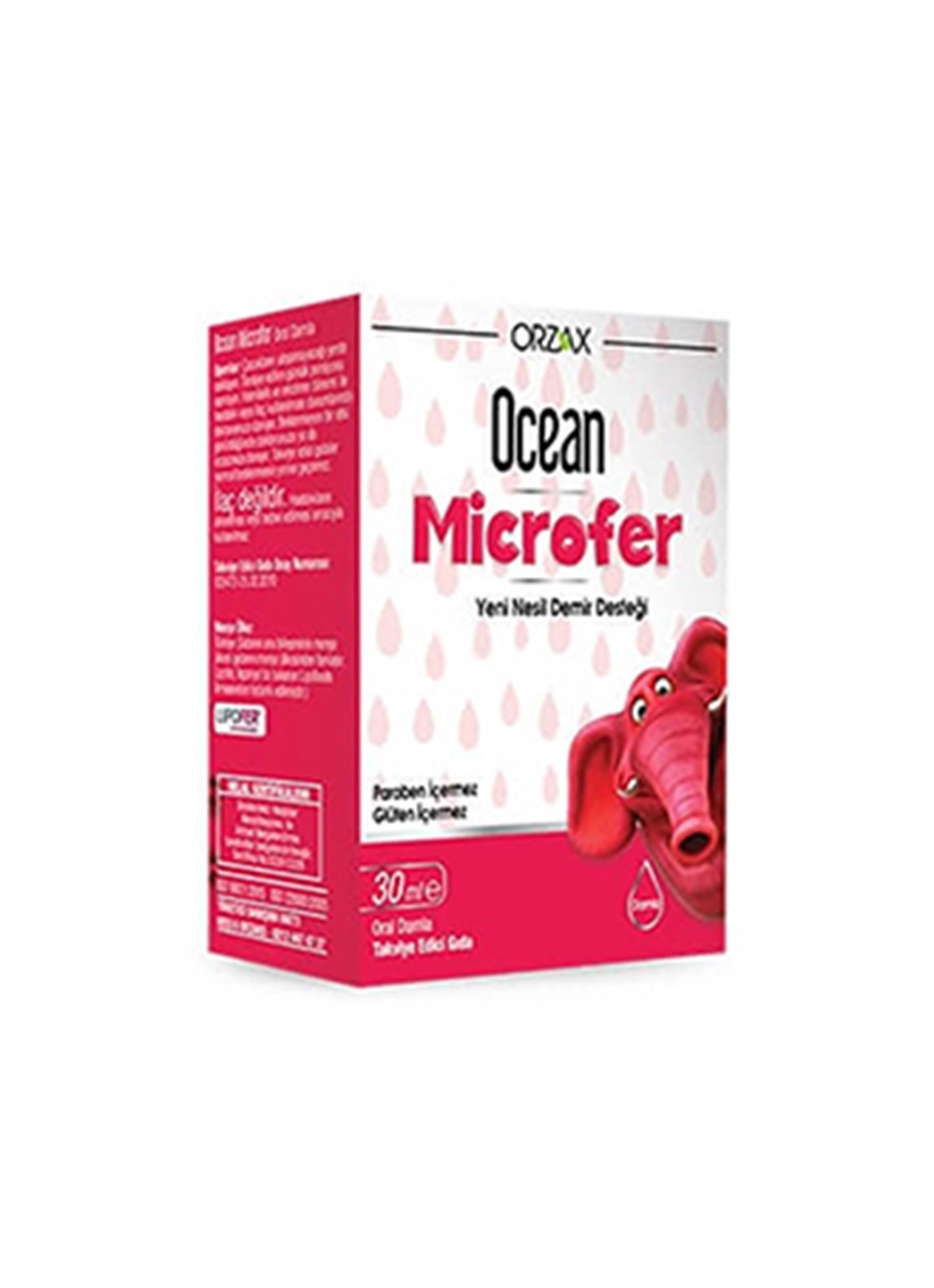 Капли Ocean Microfer 30 мл ORZAX цена и фото