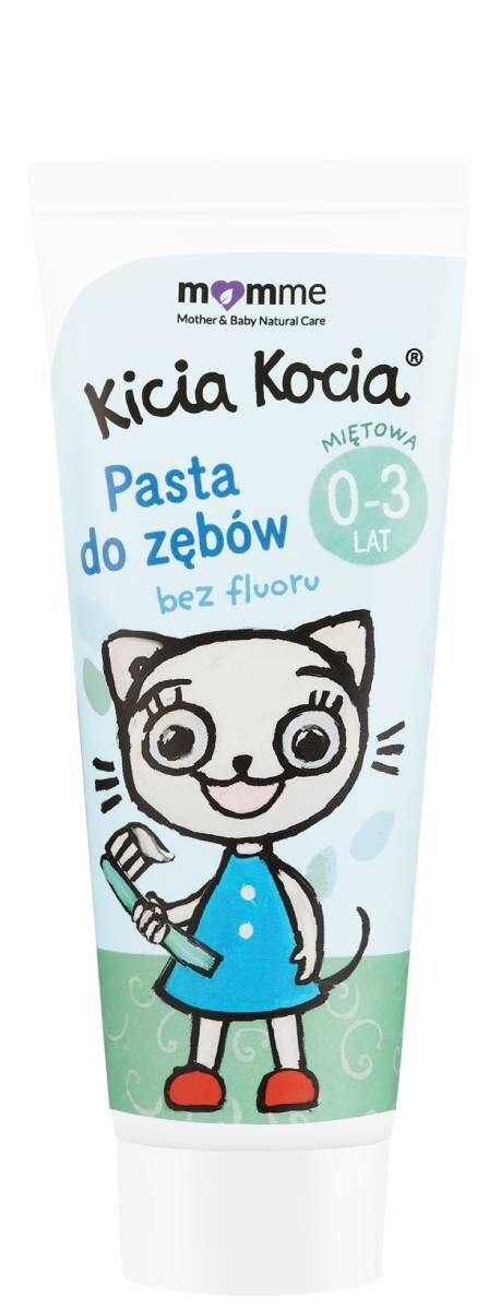 

Momme Mięta 0-3 зубная паста для детей, 50 ml