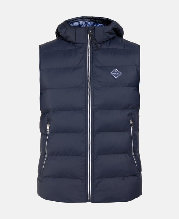 

Стеганый жилет Gant, цвет Royal Blue