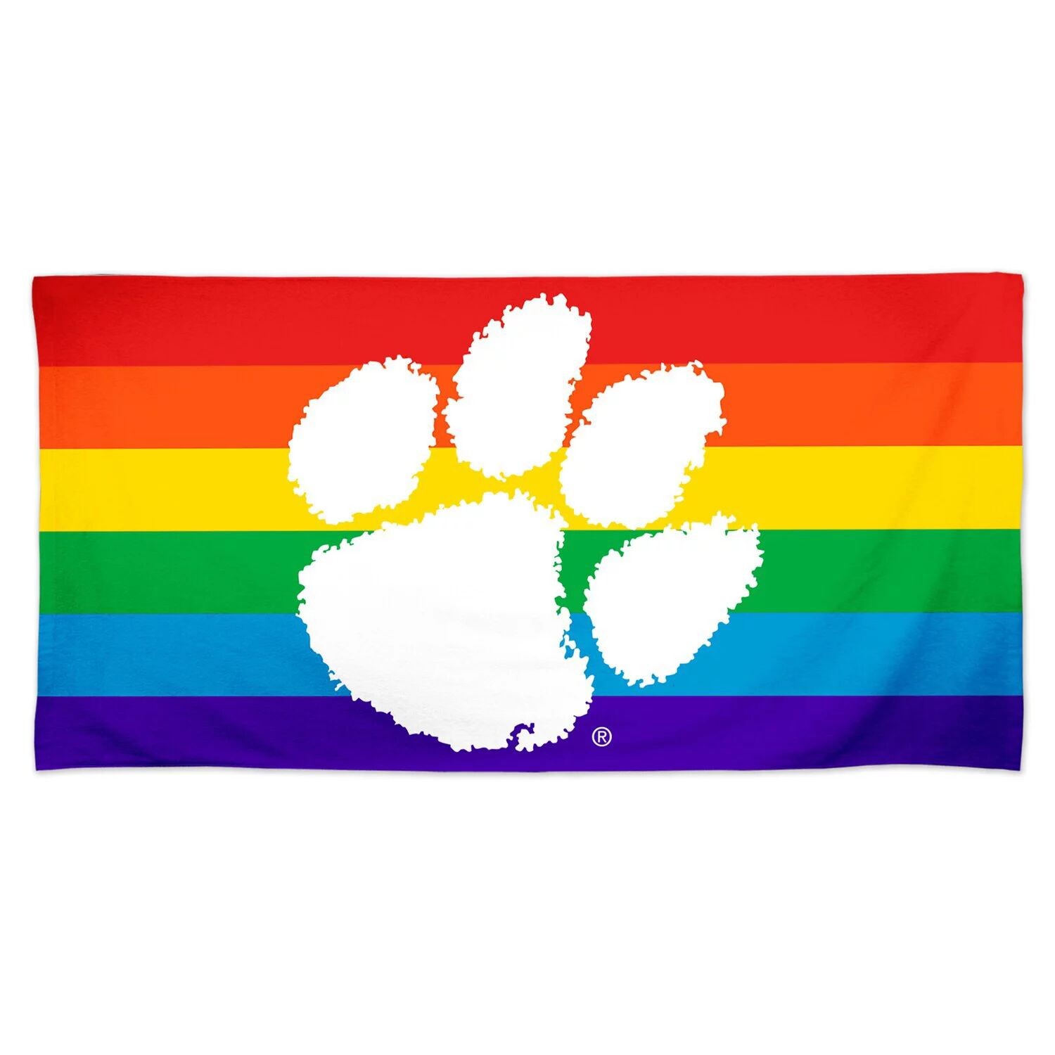 

WinCraft Clemson Tigers Пляжное полотенце Pride Spectra 30 x 60 дюймов