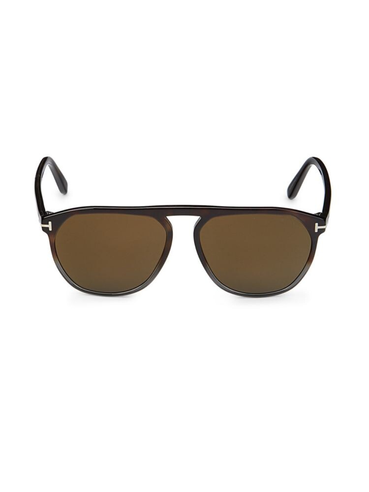 

Квадратные солнцезащитные очки 58MM Tom Ford, цвет Havana