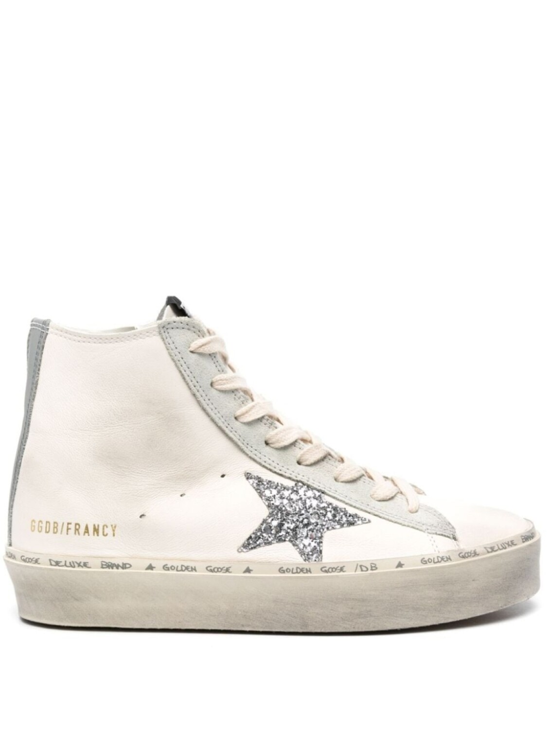 

Высокие кеды Francy Golden Goose, белый