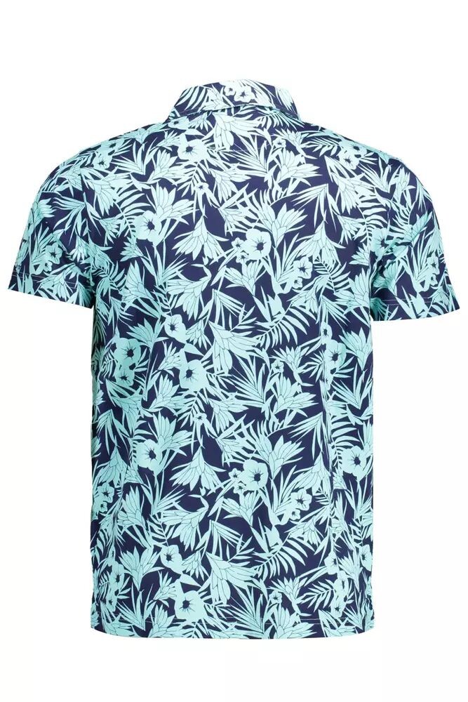 

Мужская рубашка-поло Gant Elegant из хлопка, цвет Light Blue