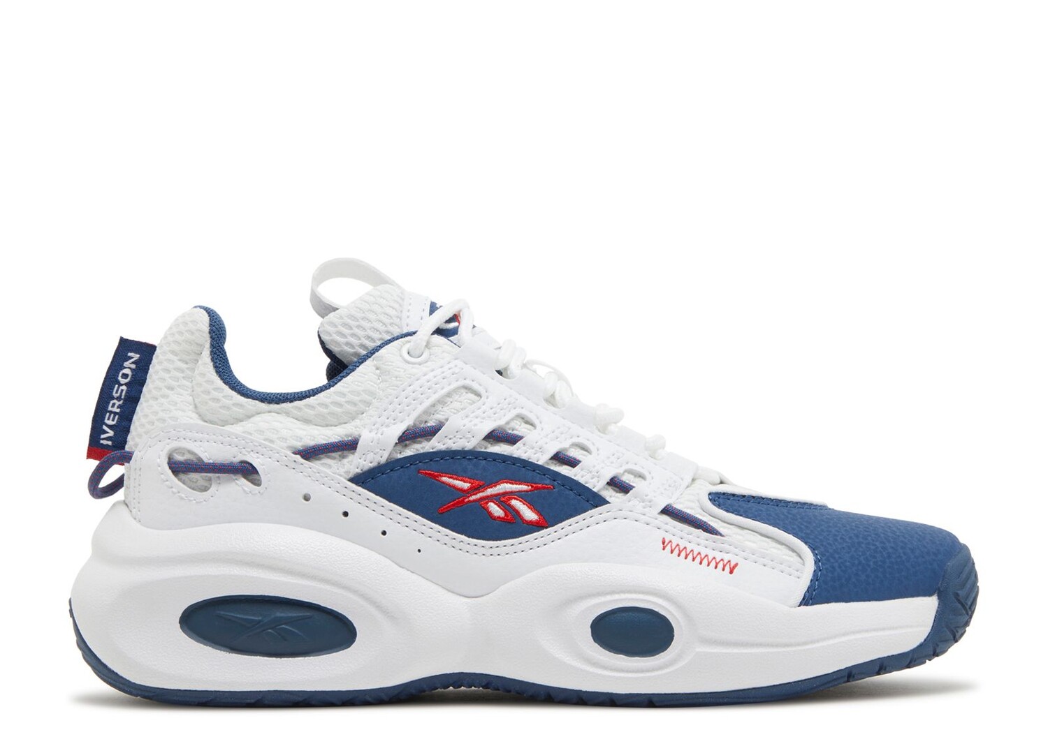 

Кроссовки Reebok Solution Mid Big Kid 'White Batik Blue', белый