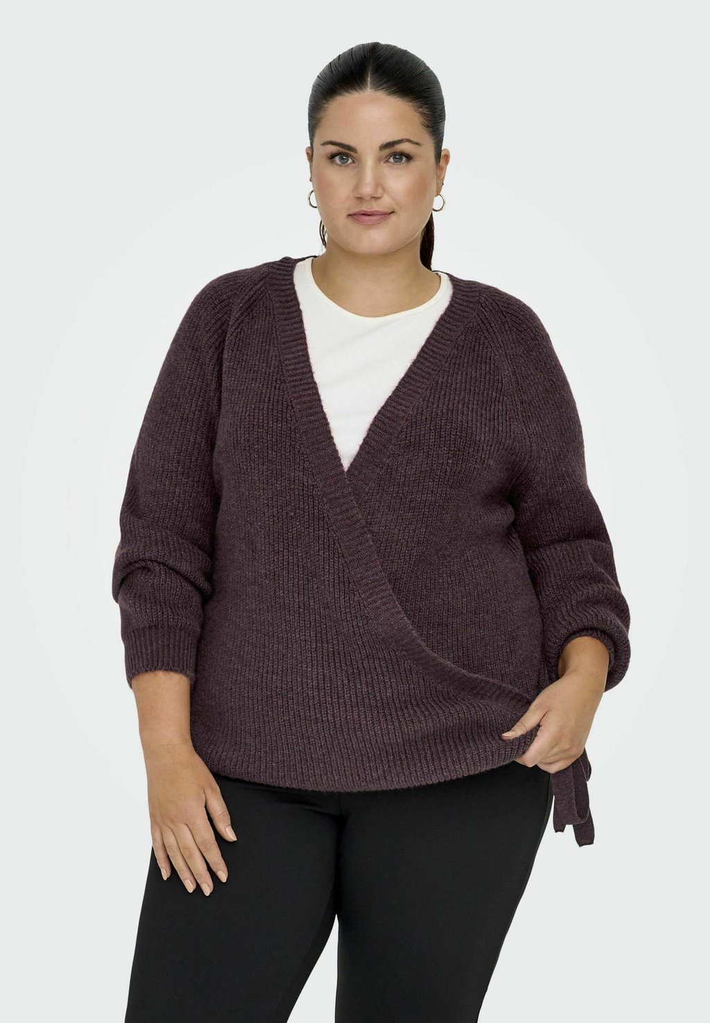 

Кардиган ONLY Carmakoma CURVY LANGARM, цвет Rose Brown