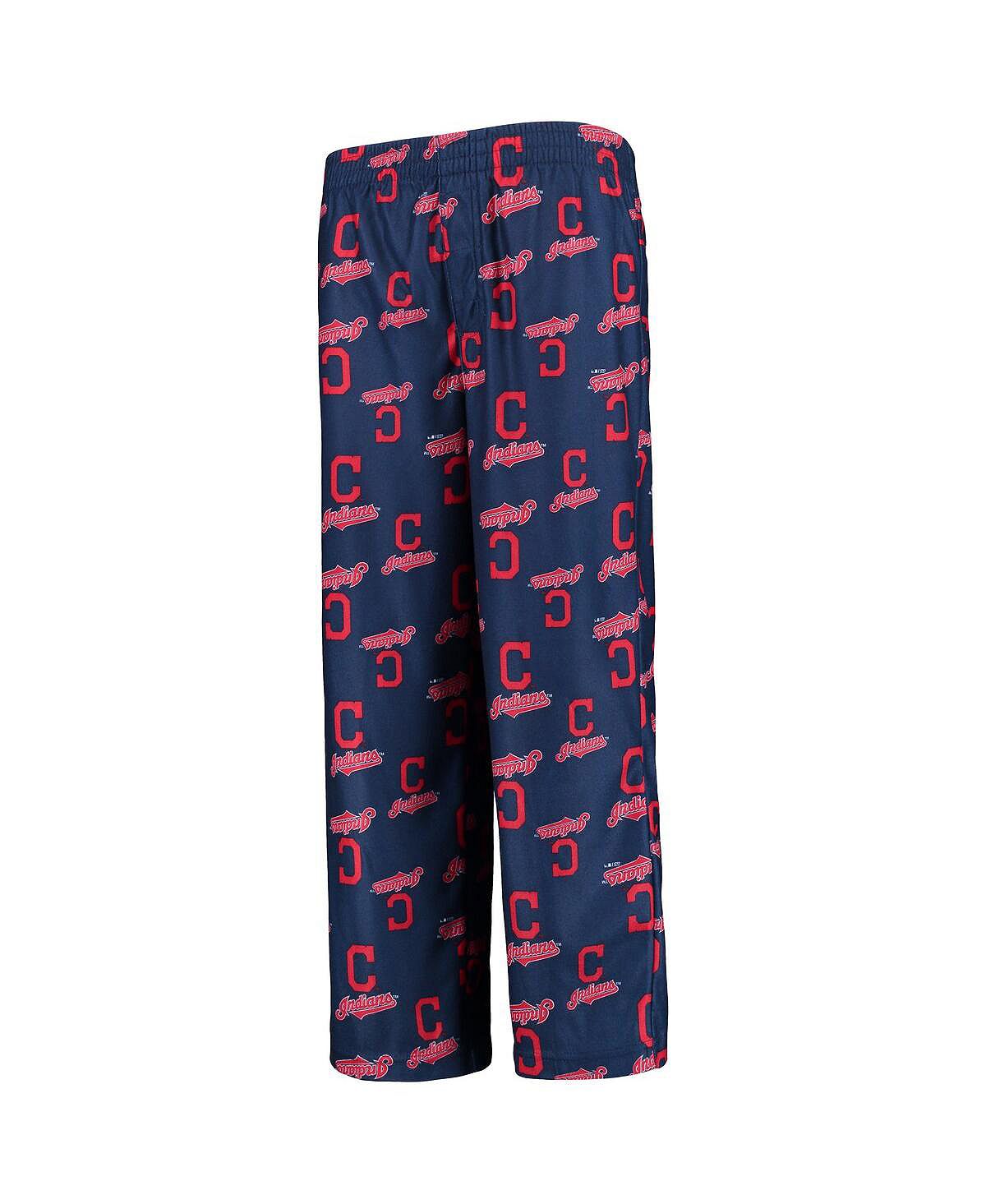 цена Фланелевые пижамные штаны с логотипом унисекс для дошкольного возраста Chicago Bears — темно-синий Outerstuff