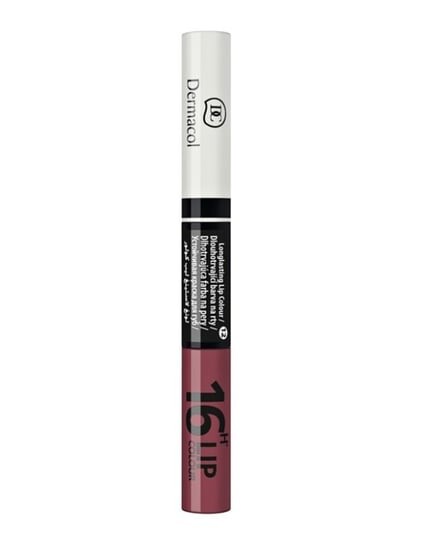 

Помада и блеск для губ 12, 7,1 мл Dermacol, Lip Color Longlasting 2in1