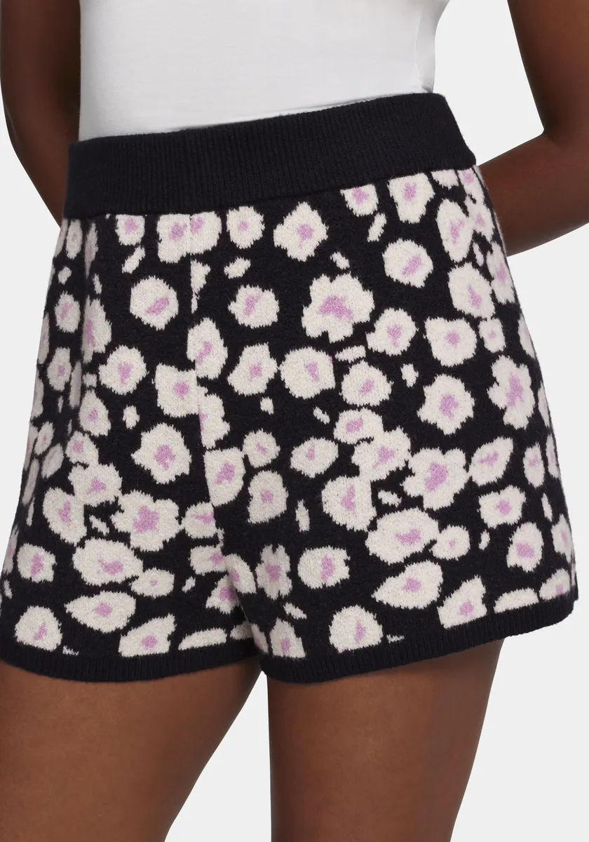 

Угги-шорты "Shaina Short" с цветочным принтом Ugg, цвет Black Hibiscina
