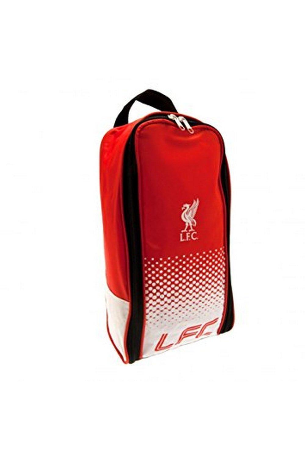 цена Официальная сумка для обуви Football Fade Design Liverpool FC, красный