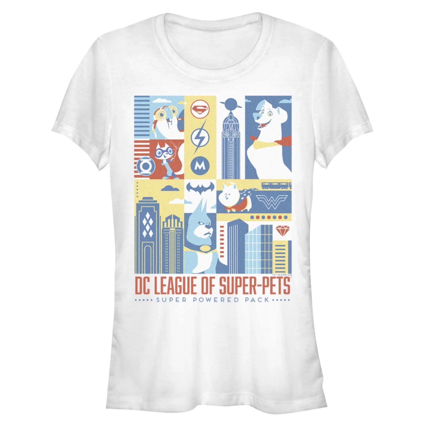 

Детская футболка DC Comics Super Pets Pack Licensed Character