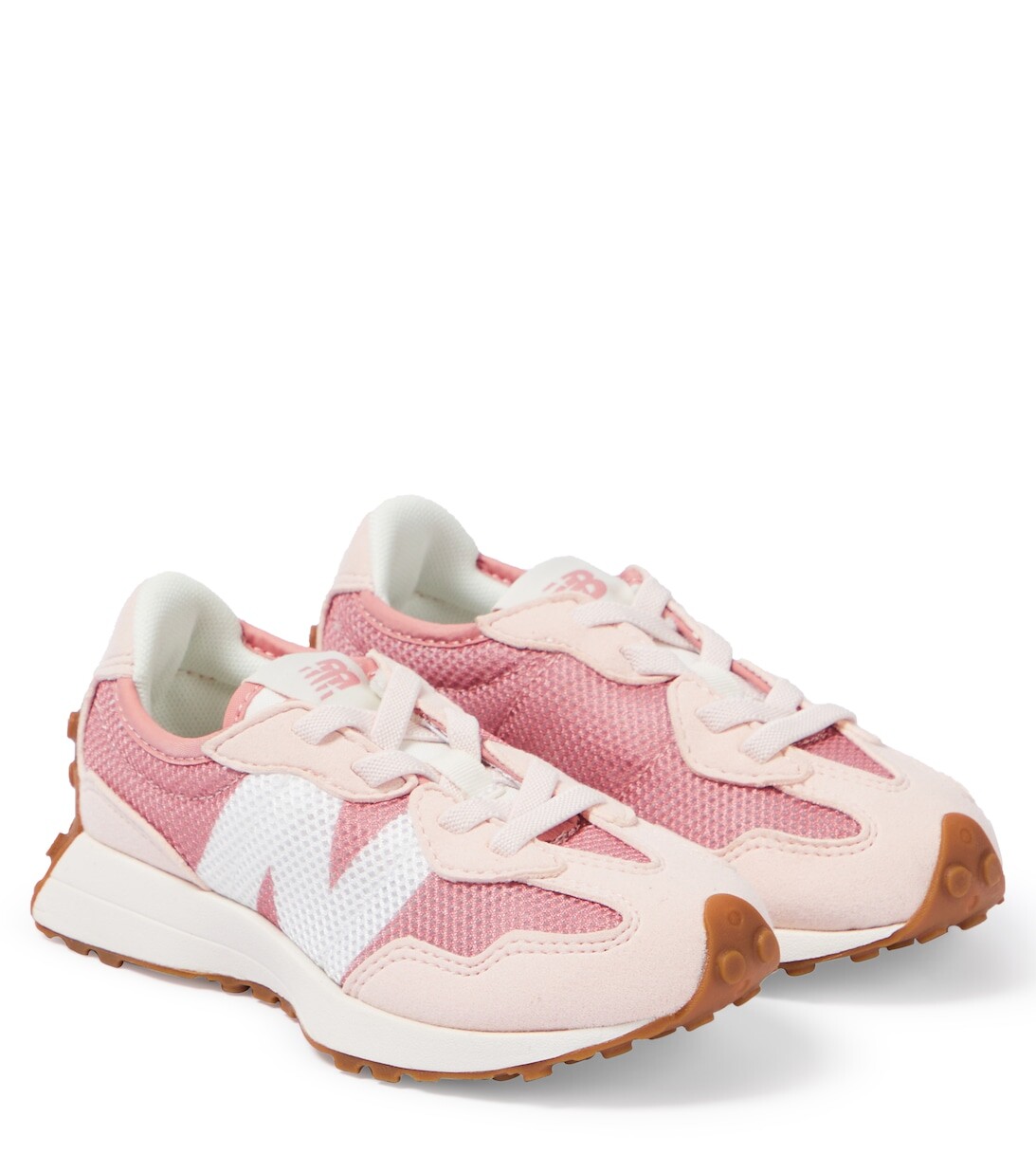 

Кроссовки 327 Bungee Lace New Balance, розовый