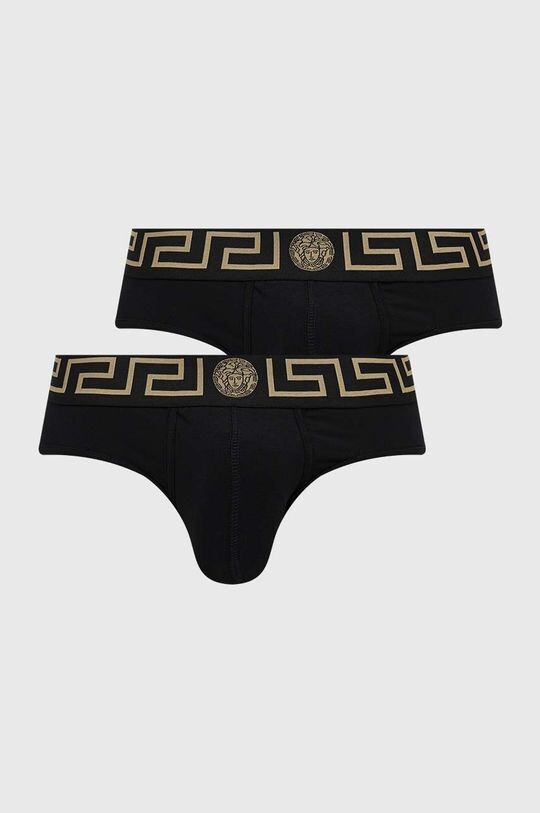 

2 пары трусов Versace, черный