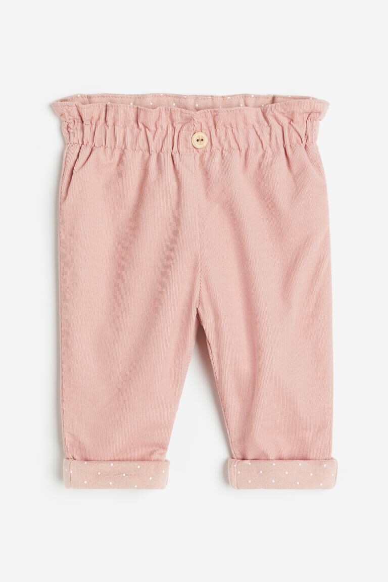 

Вельветовые брюки на подкладке H&M