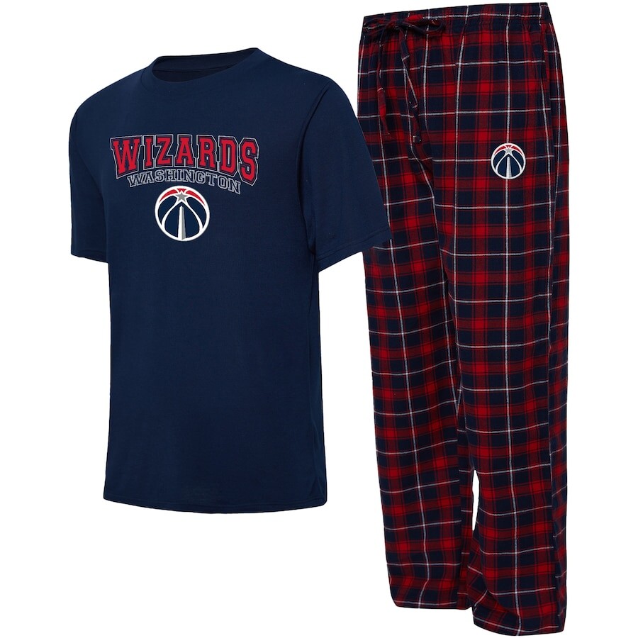 

Пижамный комплект College Concepts Washington Wizards, нави