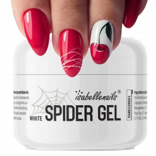 Гель для дизайна ногтей, Белый Isabelle, Spider Gel, Isabellenails