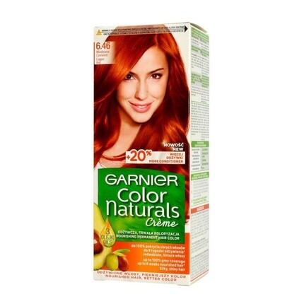 

Color Naturals Крем-краска для волос 6.46 Медно-красный, Garnier