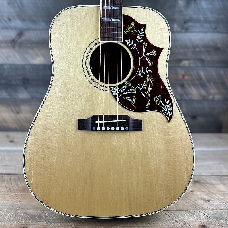 Акустическая гитара Gibson Hummingbird Original Acoustic-Electric Guitar - Antique Natural 23103087 акустическая гитара gibson g 200 ec acoustic electric guitar natural