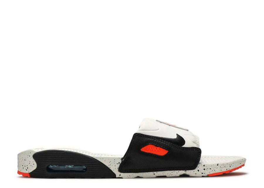 

Кроссовки Nike Air Max 90 Slide, цвет White Turf Orange Speckled