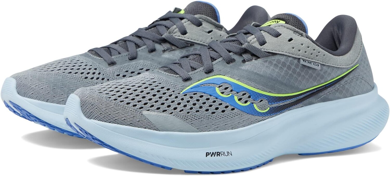 

Кроссовки Ride 16 Saucony, цвет Fossil/Pool