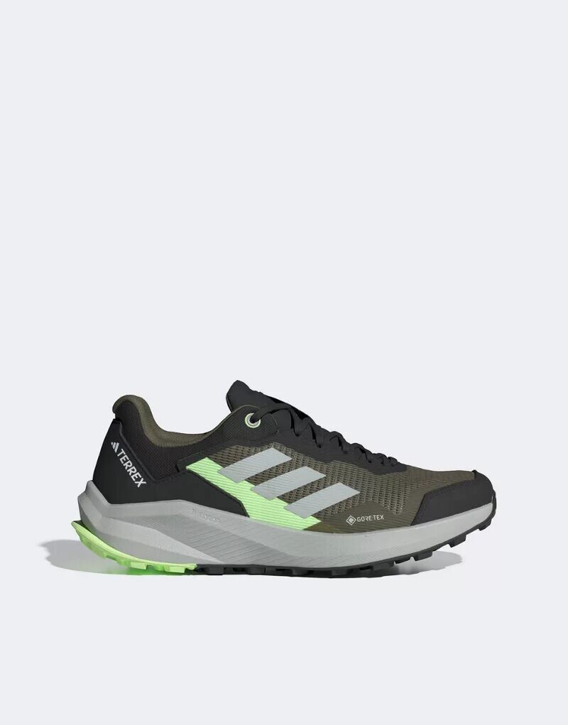 

Зеленые кроссовки для трейлраннинга adidas Terrex Trail Rider GORE-TEX adidas performance