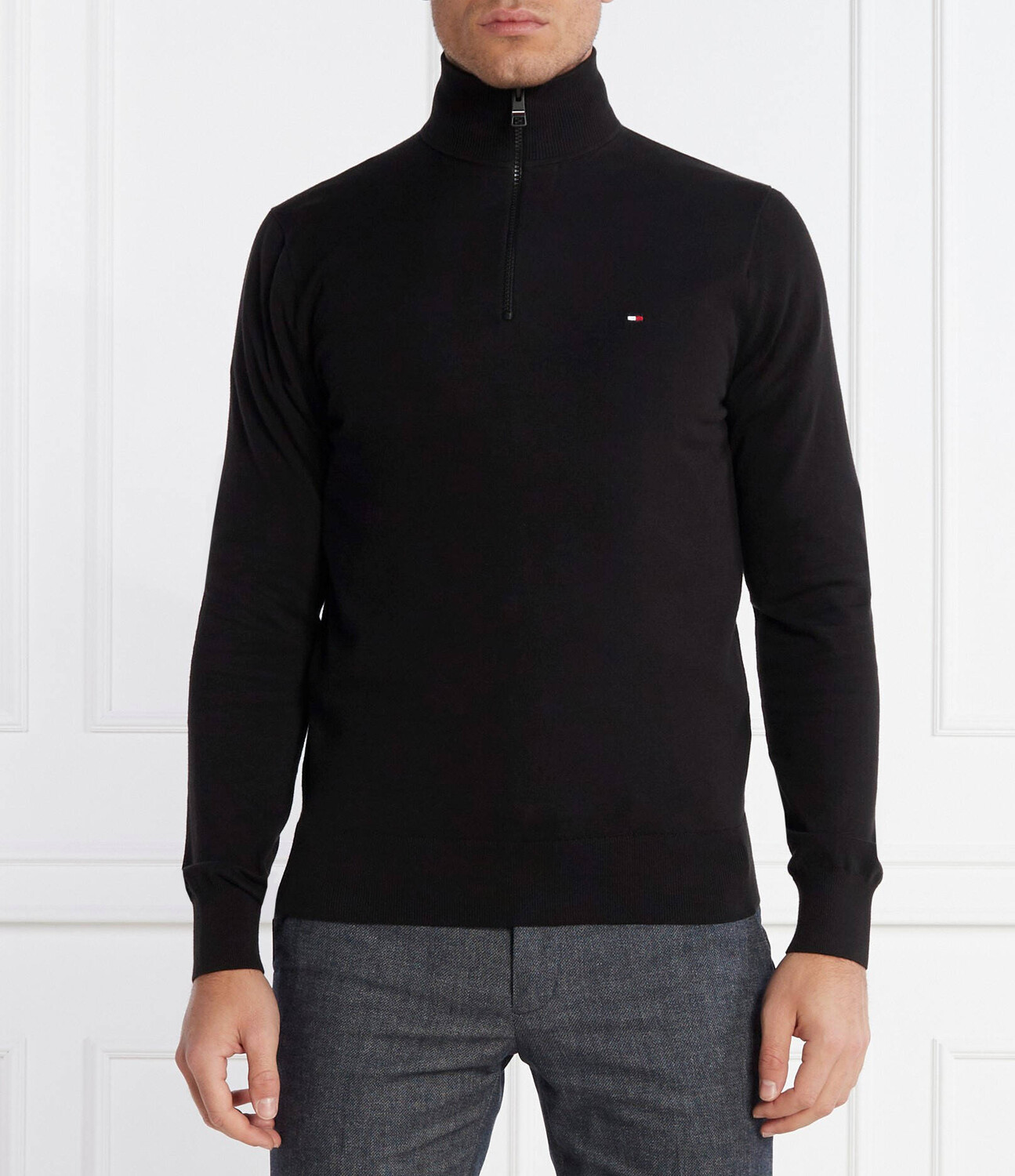 

Свитер Tommy Hilfiger Regular Fit, черный
