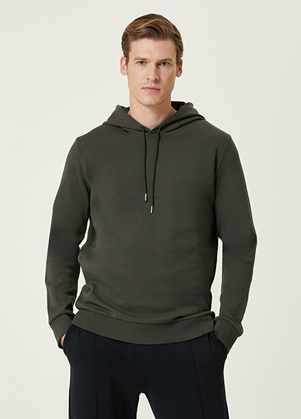 

Толстовка с капюшоном Beymen Collection, хаки