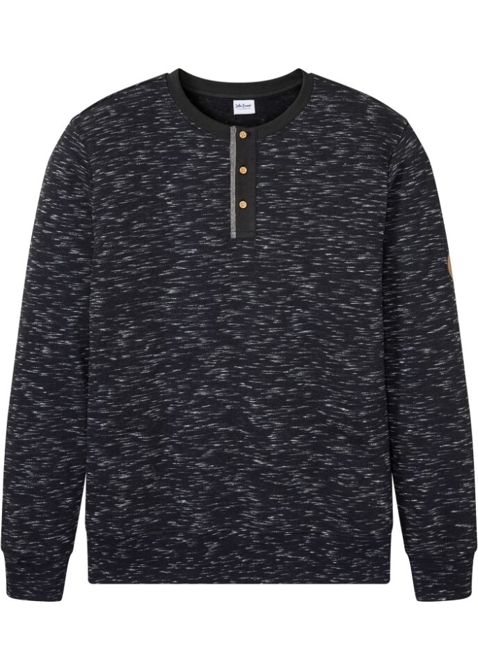 

Толстовка на пуговицах John Baner Jeanswear, черный