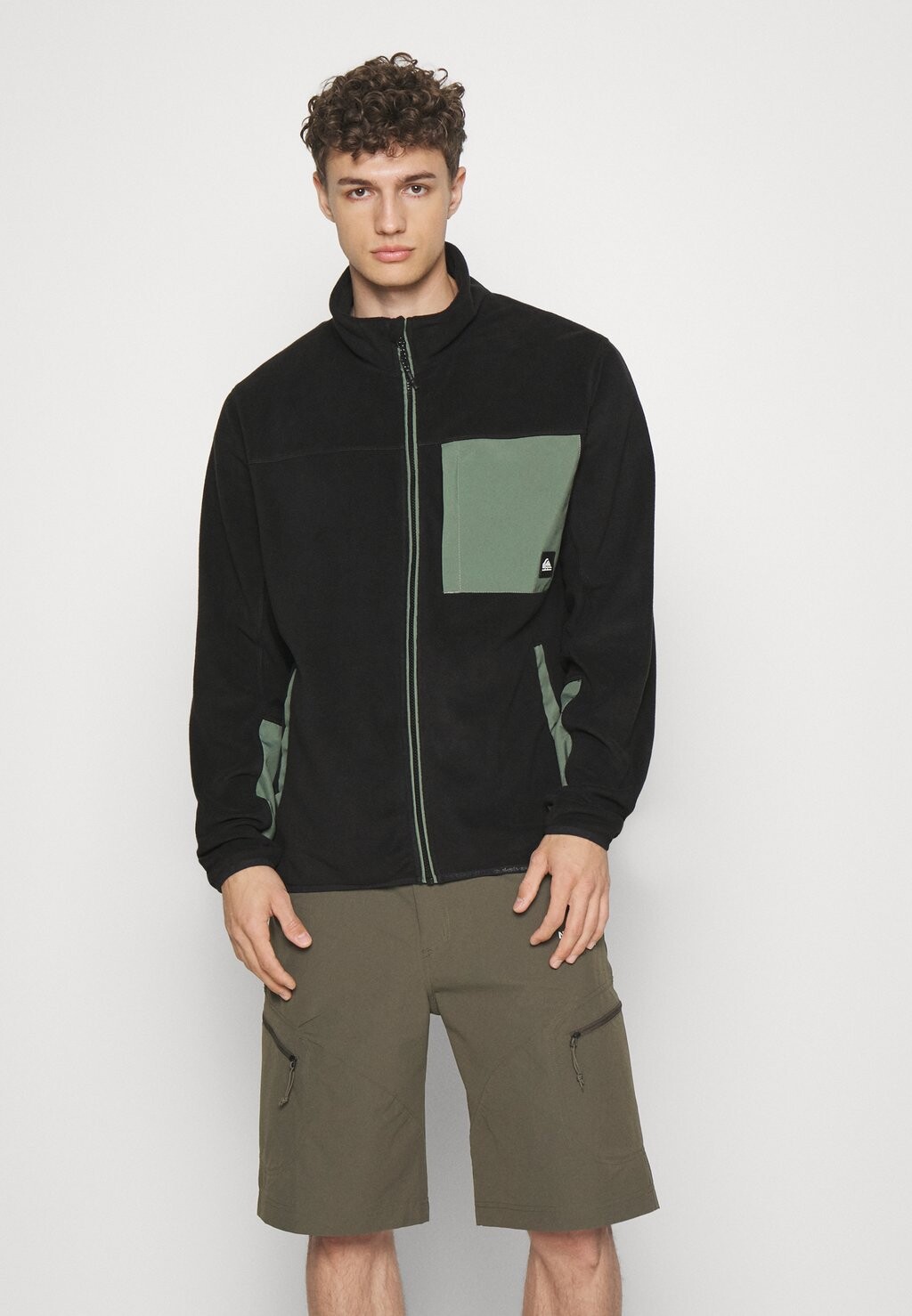 

Флисовая куртка PEAK POINT Quiksilver, цвет true black