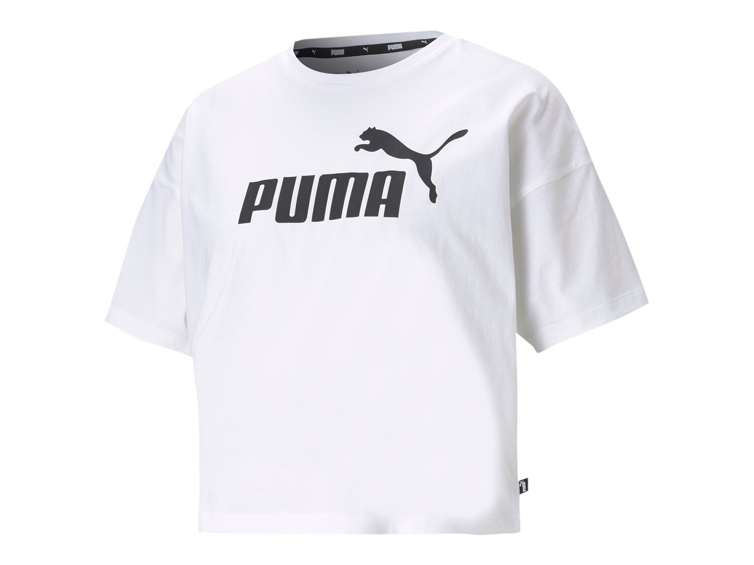 Футболка Puma ESS укороченная, белый фото