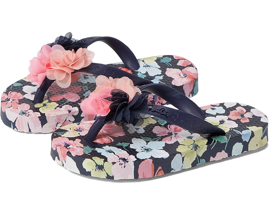 Сандалии Joules Flip-Flop, цвет Navy Multi Floral