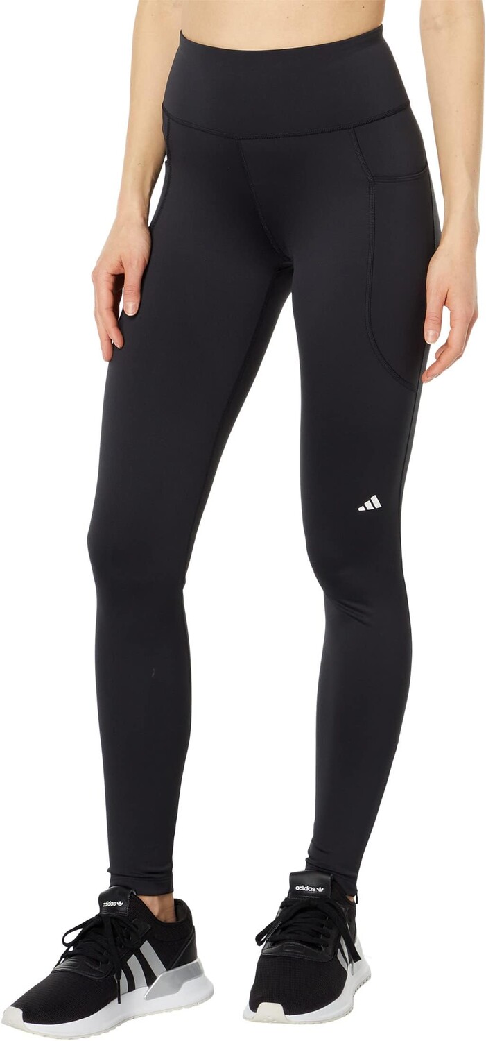 

Брюки DailyRun Full-Length Tights adidas, черный