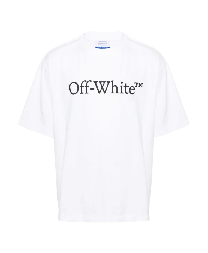 

Футболка с круглым вырезом и логотипом Off White, белый