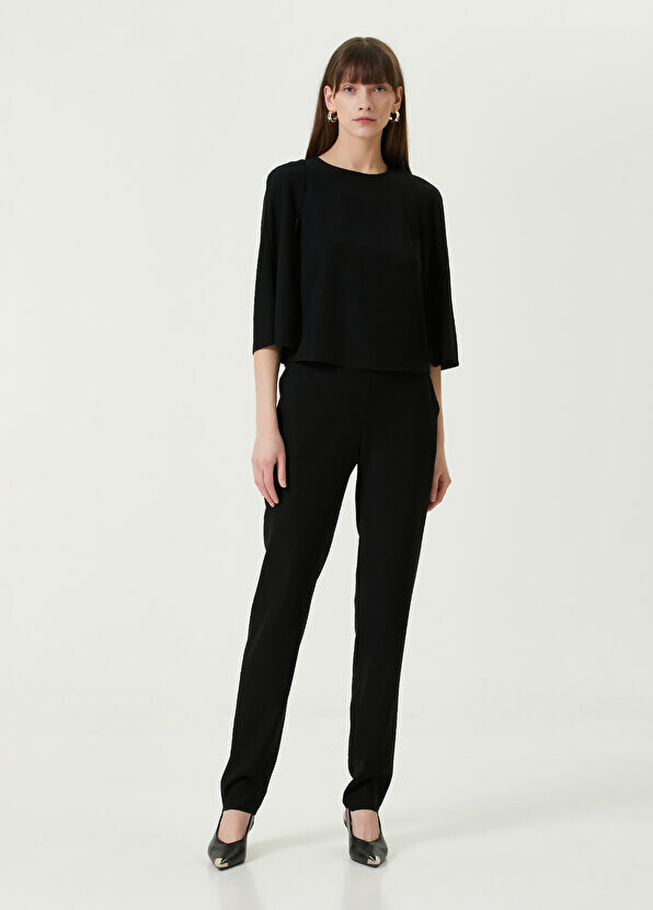

Черные узкие брюки Emporio Armani, Черный