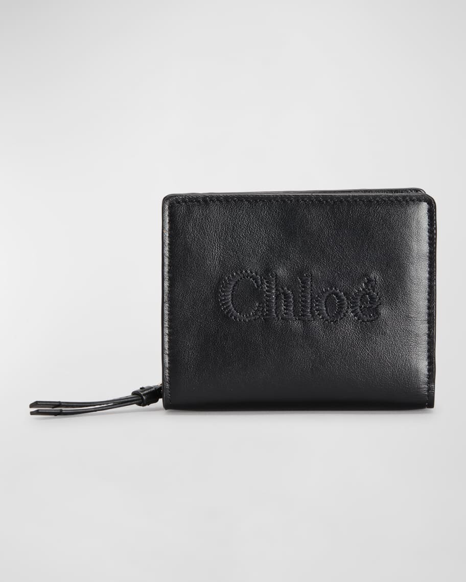 

Кошелек Sense из телячьей кожи с логотипом Chloe
